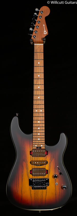 Charvel Guthrie Govan Signature MJ San Dimas SD24 CM, Caramelized Maple Fingerboard, Three-Tone Sunburst (357)