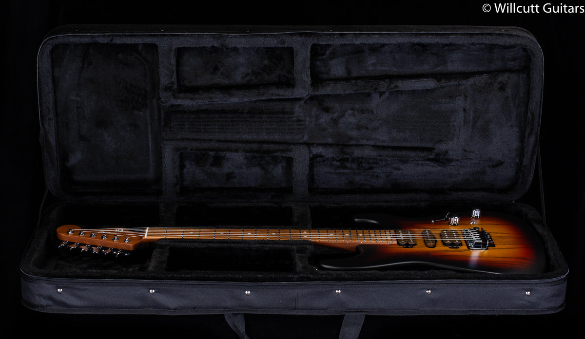 Charvel Guthrie Govan Signature MJ San Dimas SD24 CM, Caramelized Maple Fingerboard, Three-Tone Sunburst (357)