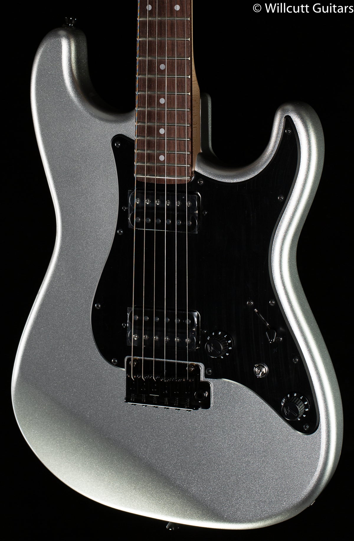 Fender Boxer Series Stratocaster HH Inca Silver Rosewood