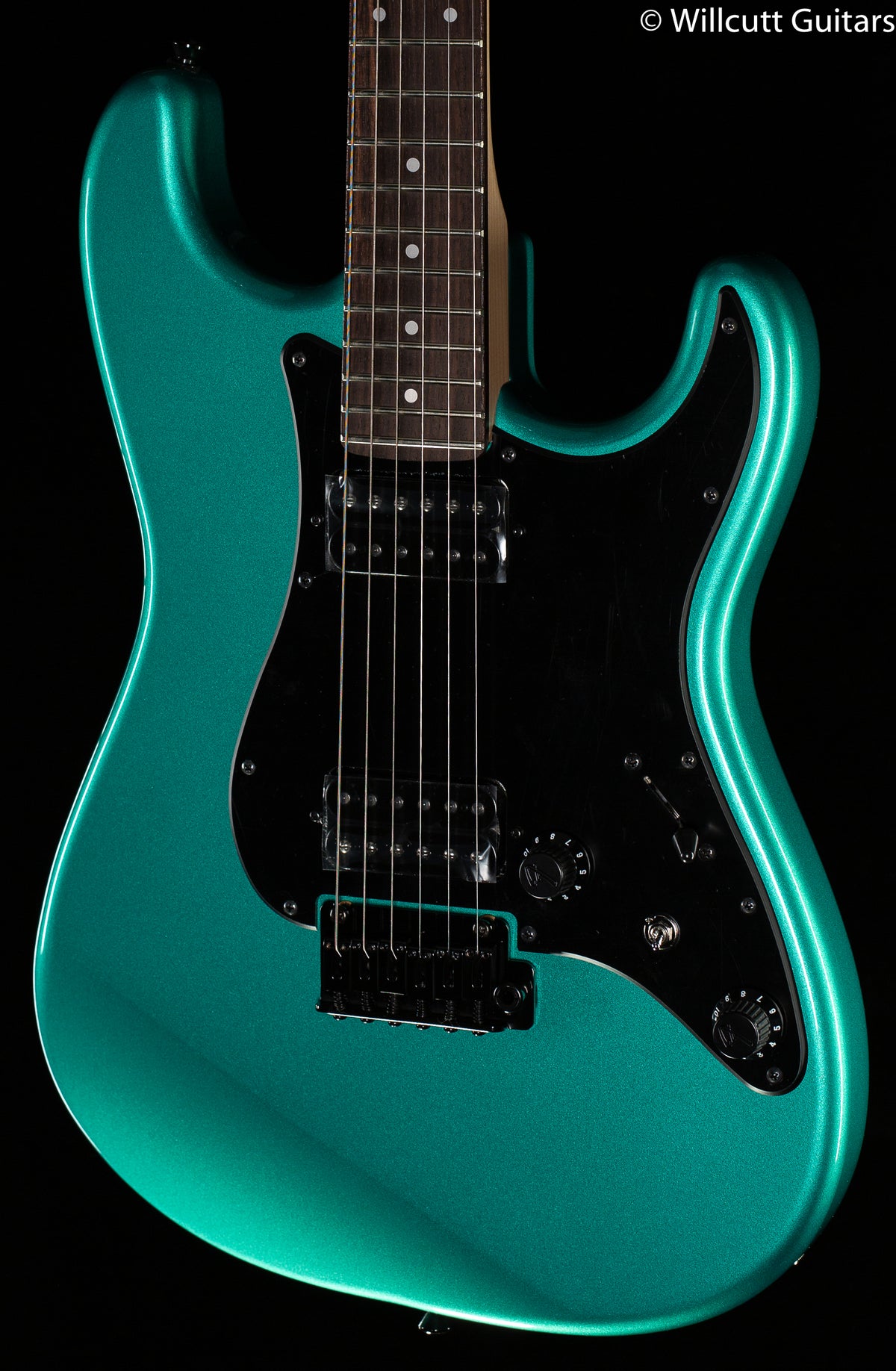 Fender Boxer Series Stratocaster HH Sherwood Green Metallic Rosewood