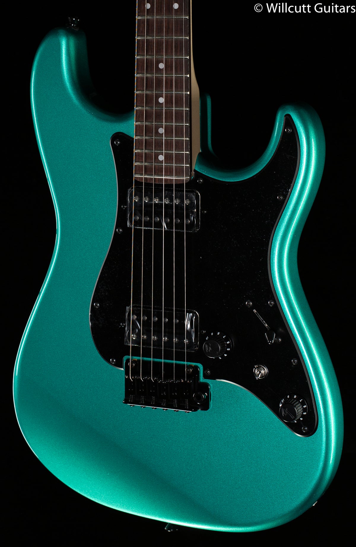 Fender Boxer Series Stratocaster HH Sherwood Green Metallic Rosewood