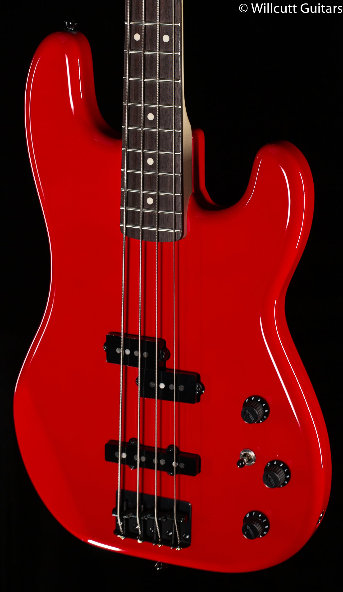 Fender Boxer Series PJ Bass Torino Red Bass Guitar - Willcutt Guitars