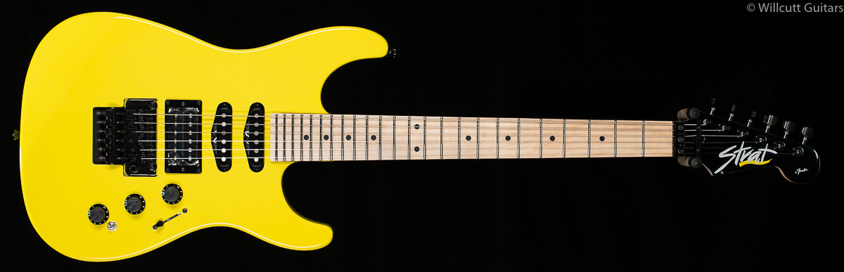 Fender Limited Edition HM Strat Frozen Yellow - Willcutt Guitars