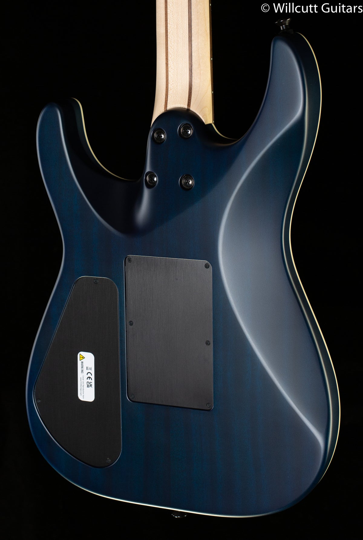 Jackson MJ Series Dinky DKRP, Ebony Fingerboard, Transparent Blue Burst (803)