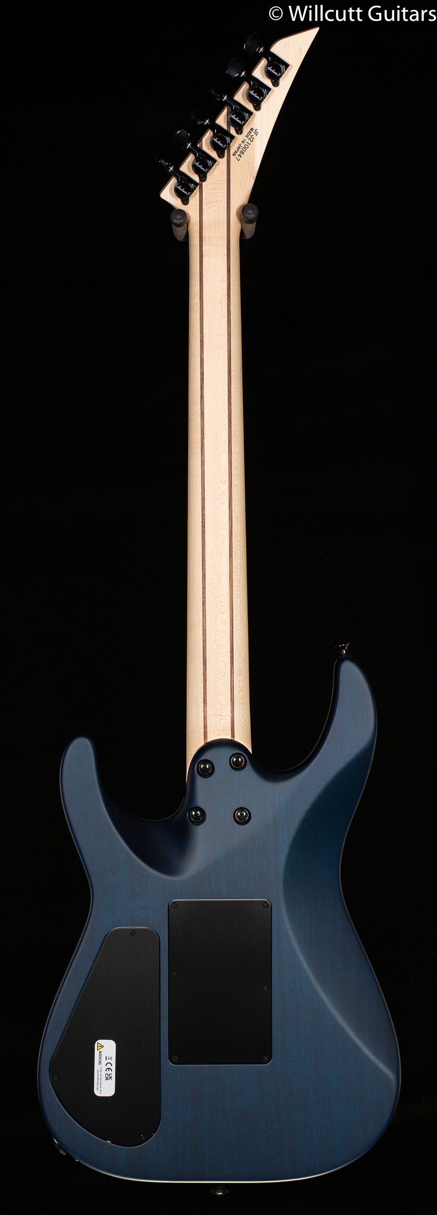 Jackson MJ Series Dinky™ DKRP, Ebony Fingerboard, Transparent Blue Burst