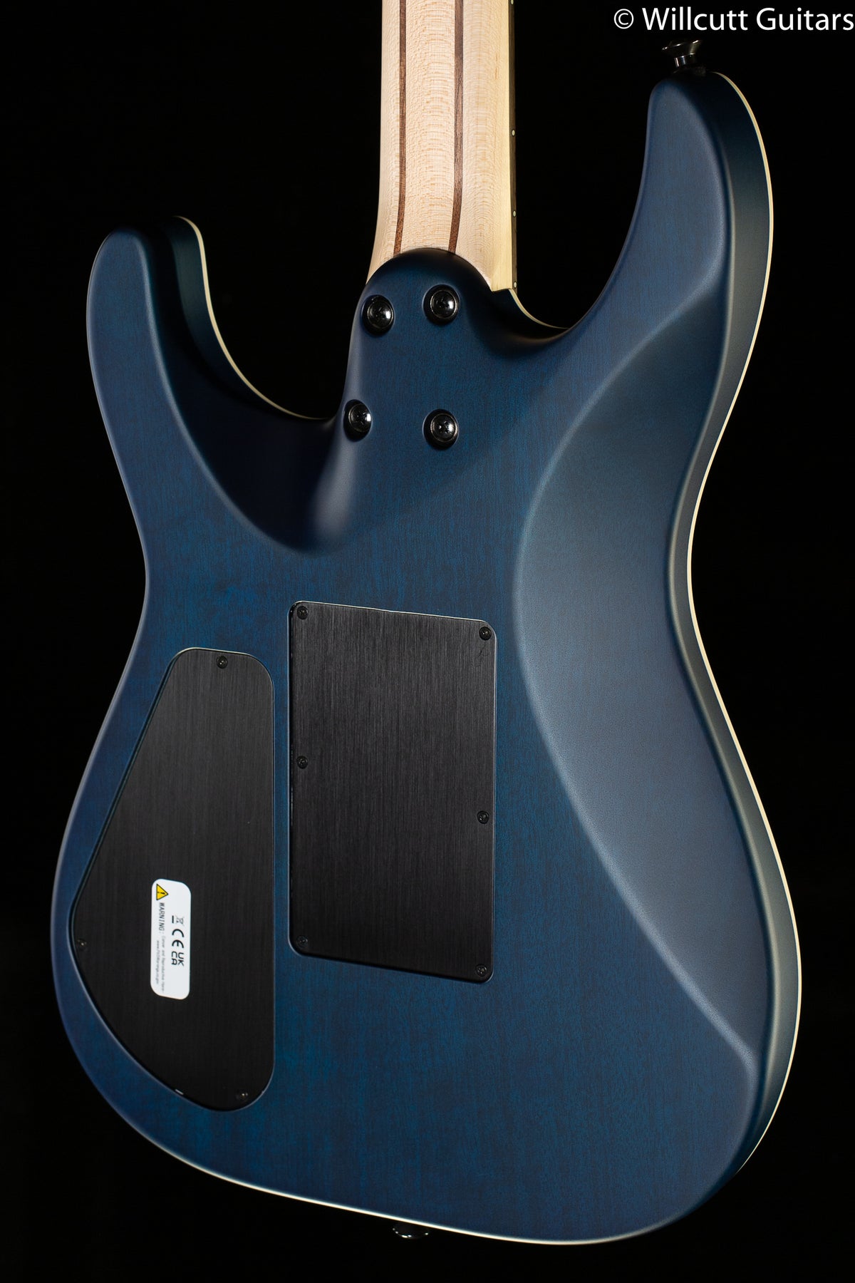 Jackson MJ Series Dinky™ DKRP, Ebony Fingerboard, Transparent Blue Burst