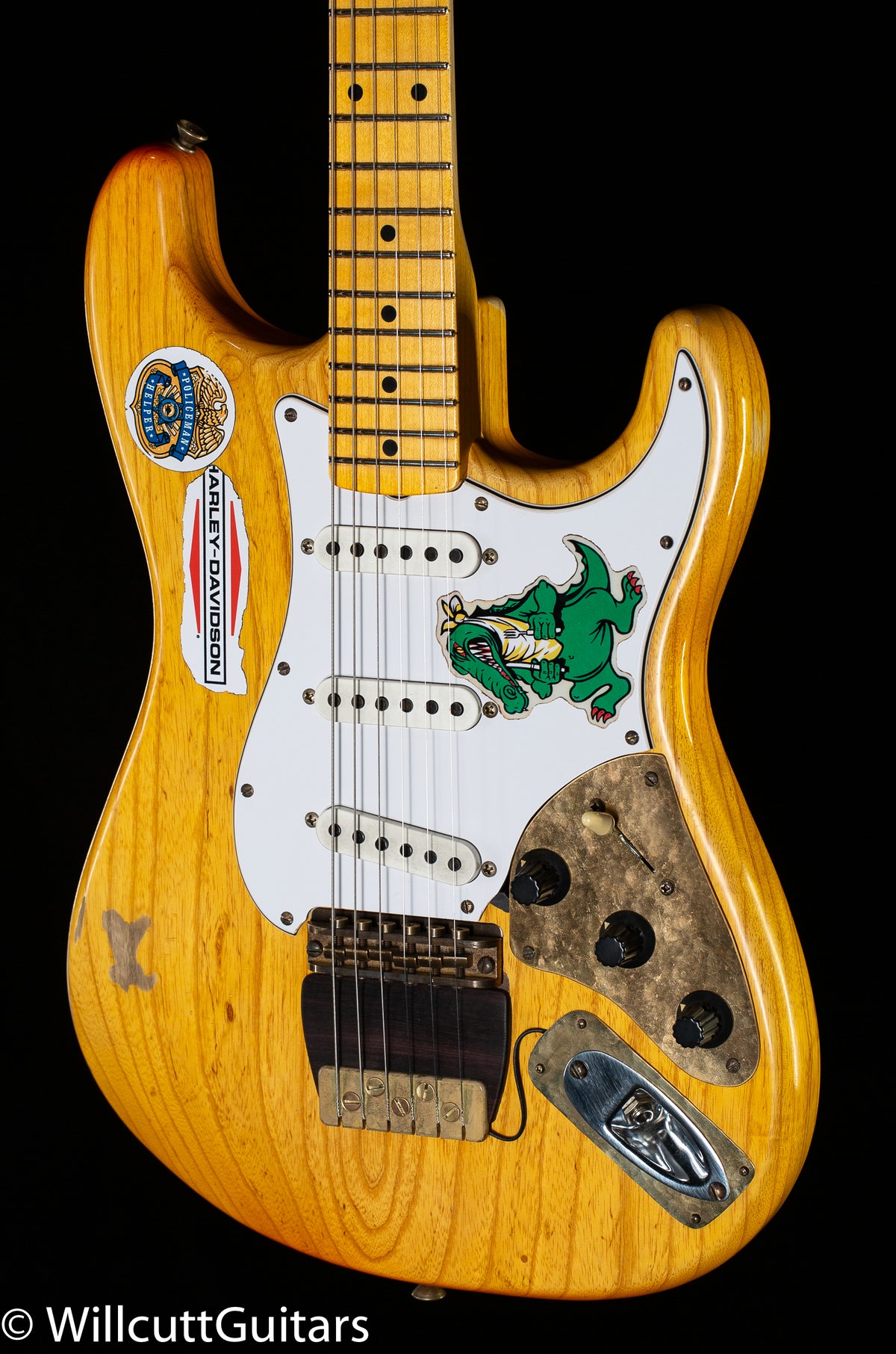 Fender Custom Shop Jerry Garcia Alligator Strat Relic Aged Natural Masterbuilt by Austin MacNutt