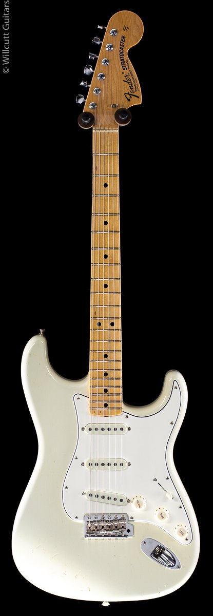 Fender Custom Shop Limited Edition Izabella Jimi Hendrix Stratocaster® Aged  Olympic White