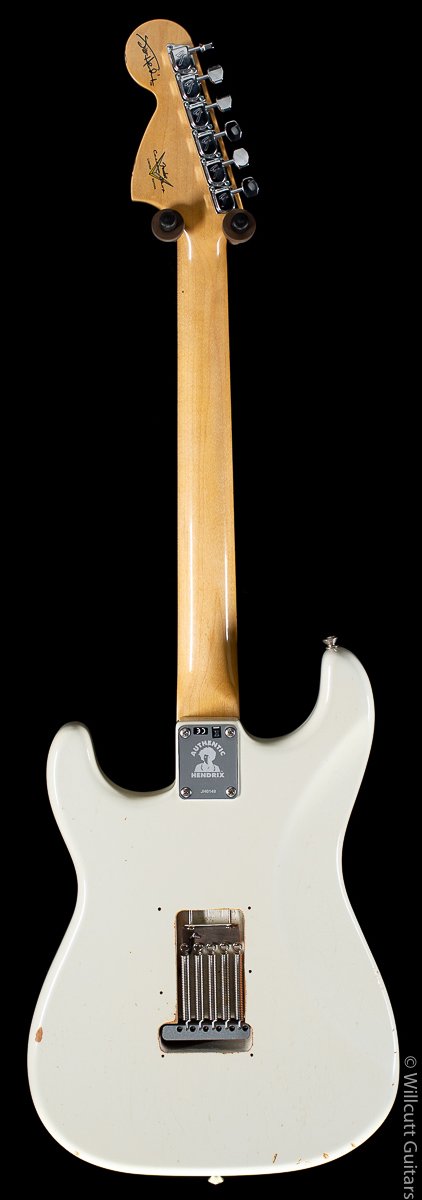 Fender Custom Shop Limited Edition Izabella Jimi Hendrix Stratocaster® Aged Olympic White