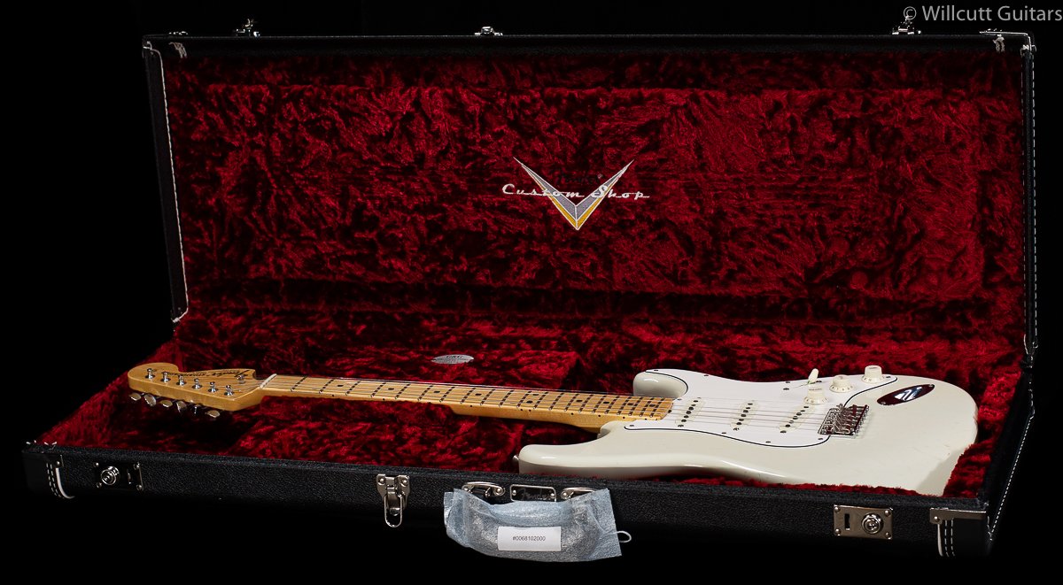 Fender Custom Shop Limited Edition Izabella Jimi Hendrix Stratocaster® Aged Olympic White