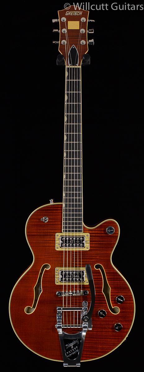 Gretsch G6659TFM PE Broadkaster Jr Bigsby Bourbon Stain (854)