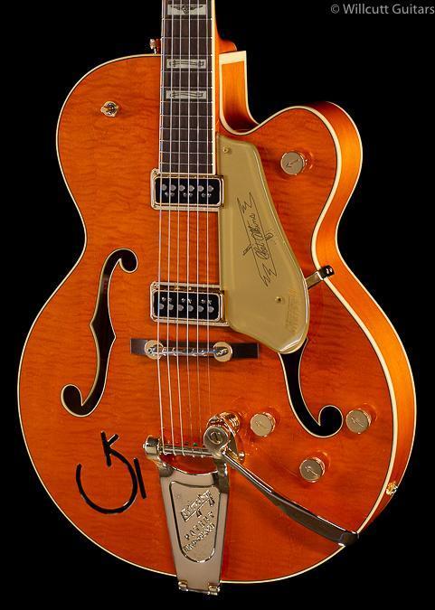 Gretsch G6120T-55 Vintage Select Chet Atkins Vintage Orange Lacquer (449)