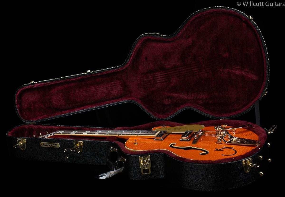 Gretsch G6120T-55 Vintage Select Chet Atkins Vintage Orange Lacquer (449)