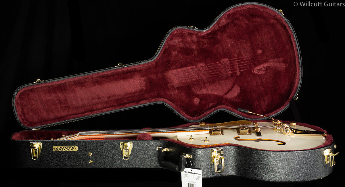 Gretsch G6136T-59 1959 Falcon w Bigsby Vintage White (008)