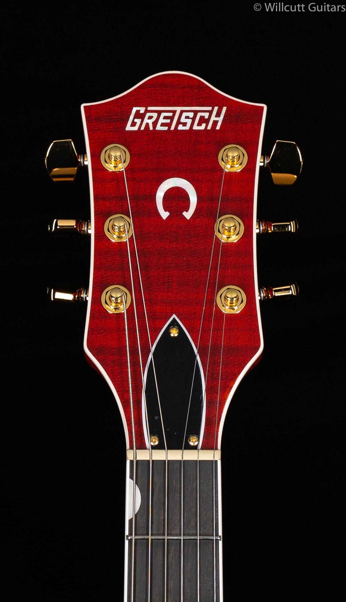 Gretsch G6120TFM Players Edition Nashville with String-Thru Bigsby Orange Stain