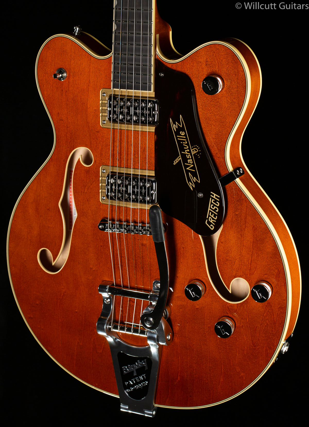 Gretsch G6620T Players Edition Nashville Center Block Double-Cut with String-Thru Bigsby Round-Up Orange