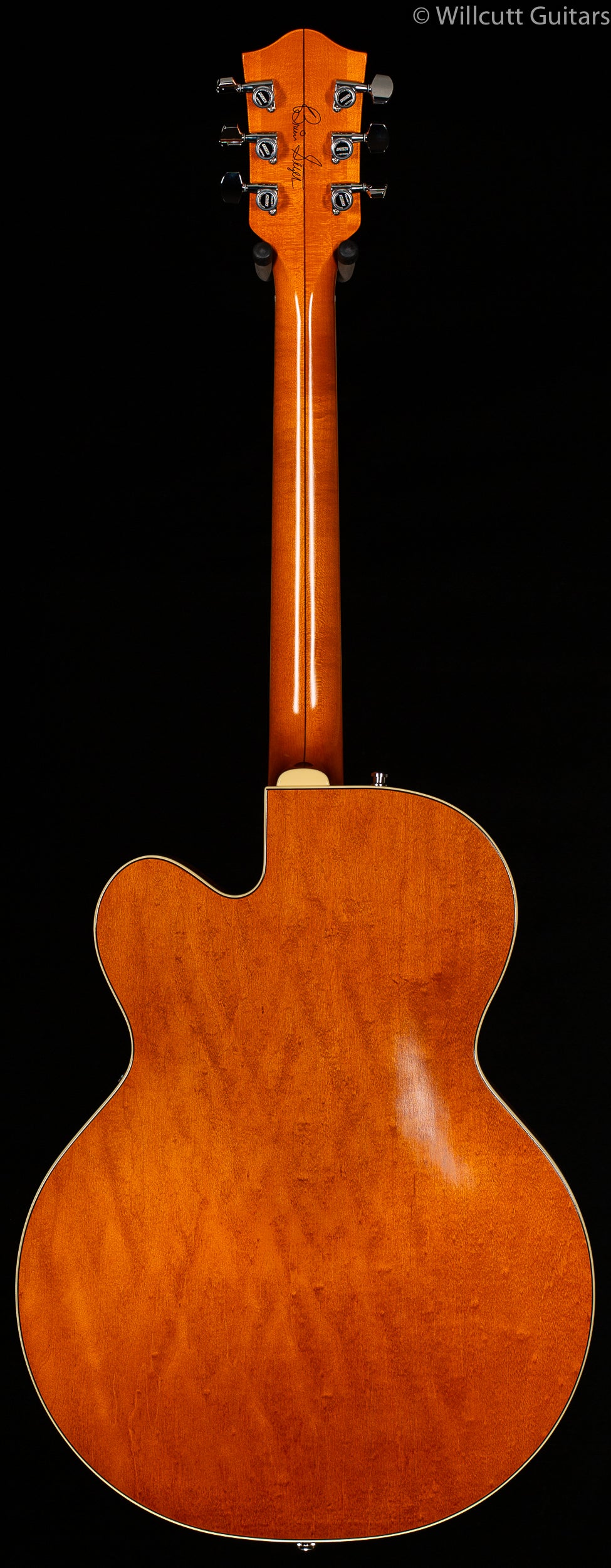 Gretsch G6120T-BSSMK Brian Setzer Signature Nashville Hollow Body '59 "Smoke" with Bigsby Ebony Fingerboard Smoke Orange