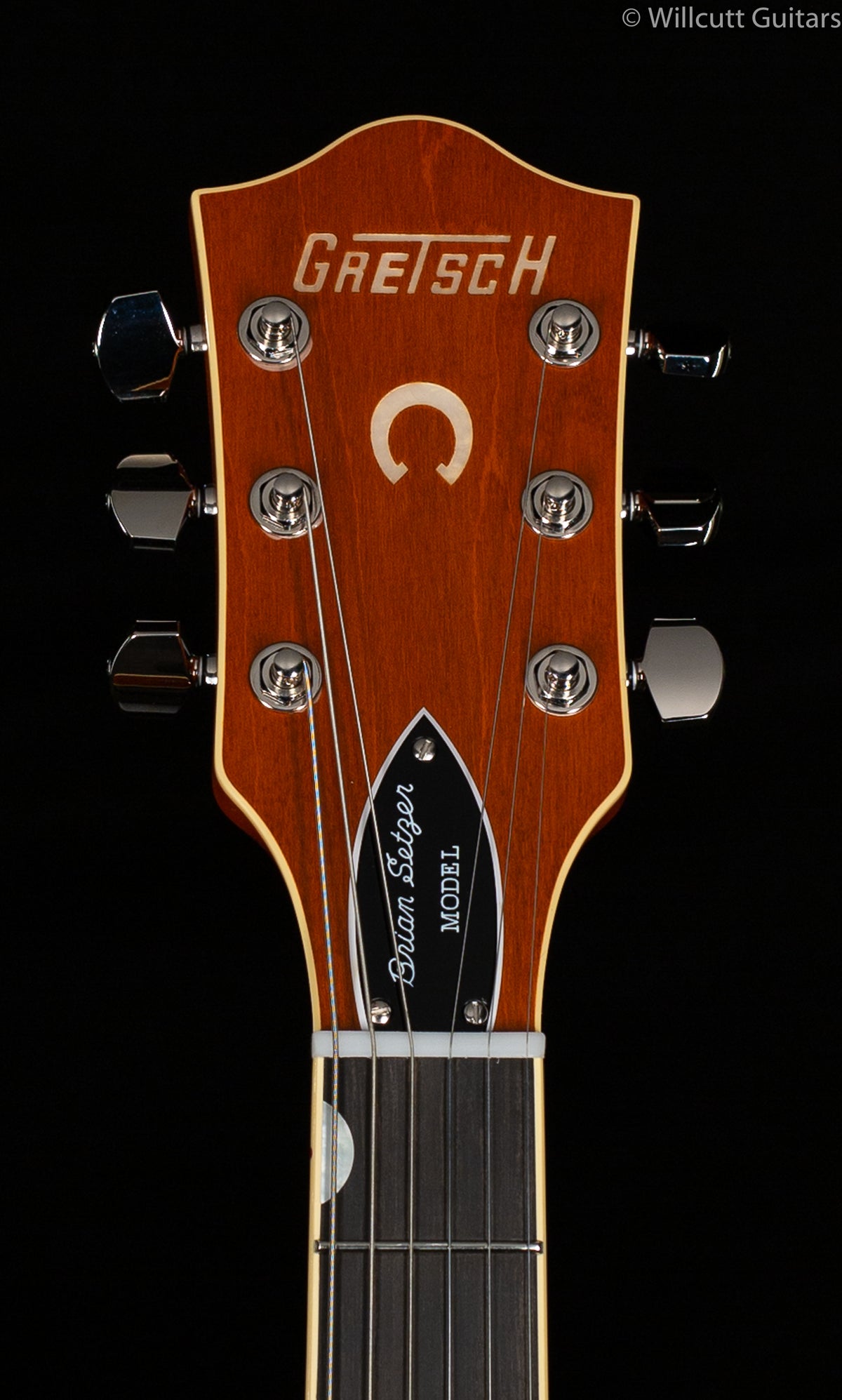 Gretsch G6120T-BSSMK Brian Setzer Signature Nashville Hollow Body '59 "Smoke" with Bigsby Ebony Fingerboard Smoke Orange
