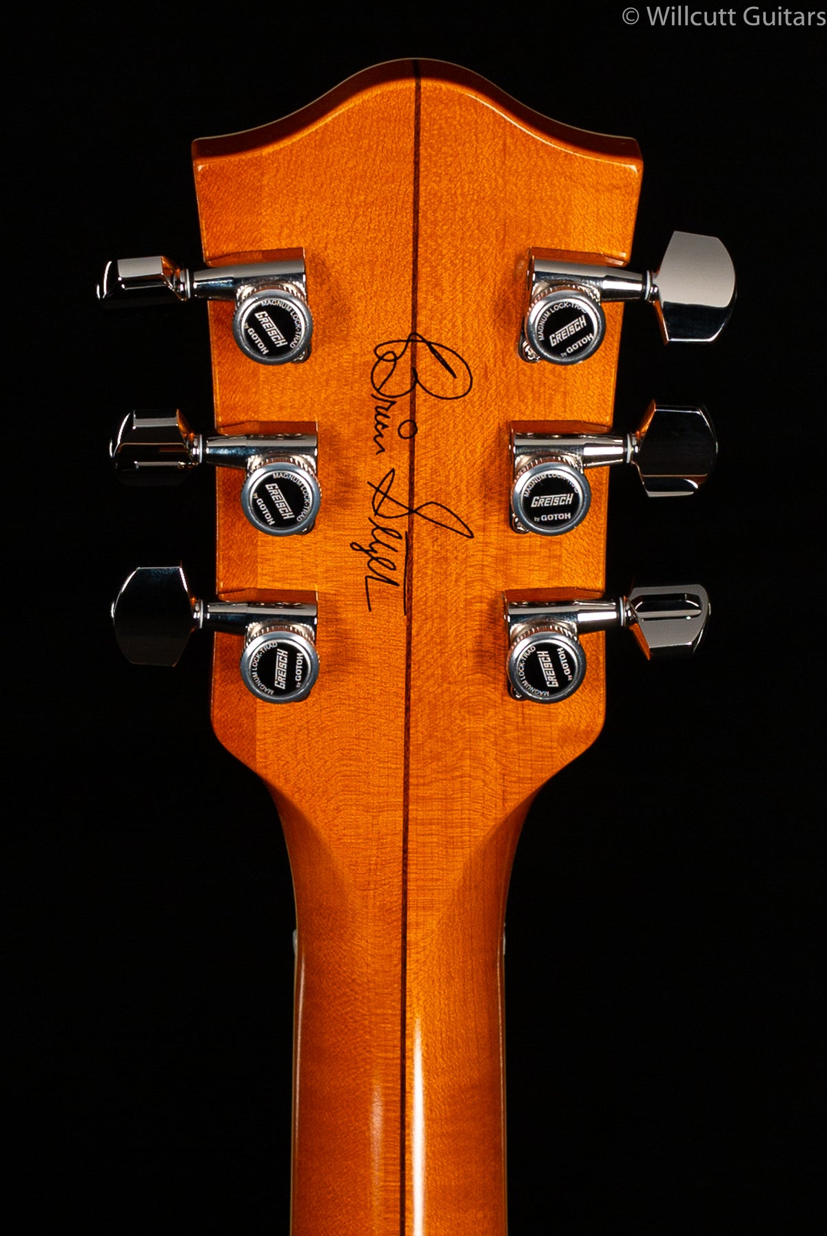 Gretsch G6120T-BSSMK Brian Setzer Signature Nashville Hollow Body '59 "Smoke" with Bigsby Ebony Fingerboard Smoke Orange
