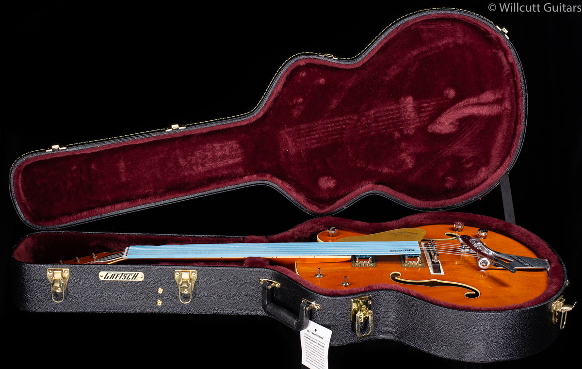 Gretsch G6120T-BSSMK Brian Setzer Signature Nashville Hollow Body '59 "Smoke" with Bigsby Ebony Fingerboard Smoke Orange