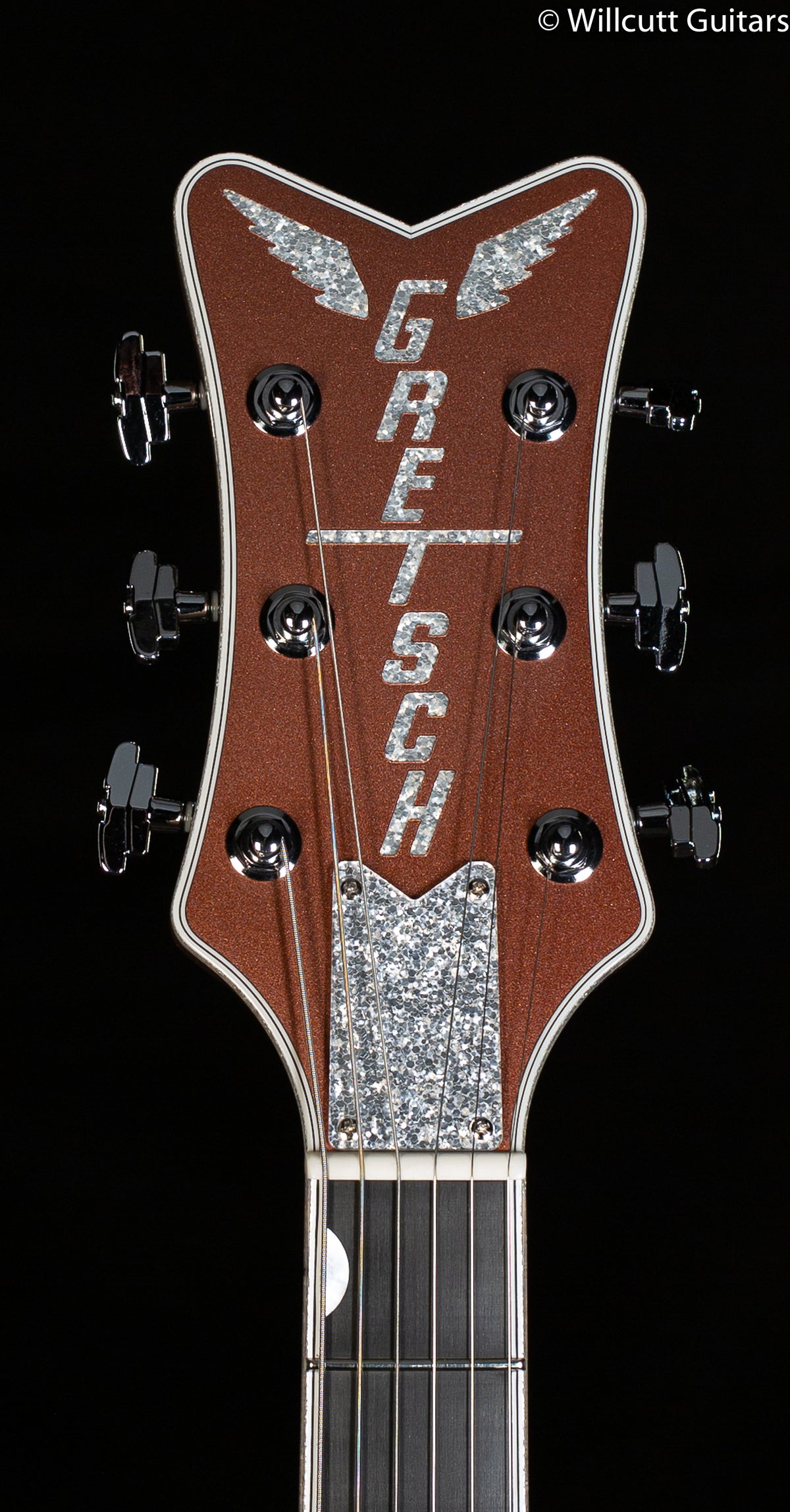 Gretsch G6136T Limited Edition Falcon with Bigsby Ebony Fingerboard Two-Tone Copper Sahara Metallic