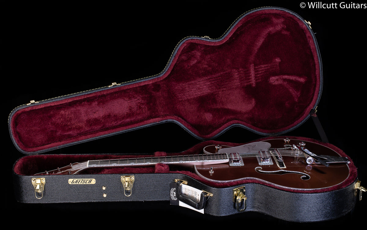 Gretsch G6136T Limited Edition Falcon with Bigsby Ebony Fingerboard Two-Tone Copper Sahara Metallic
