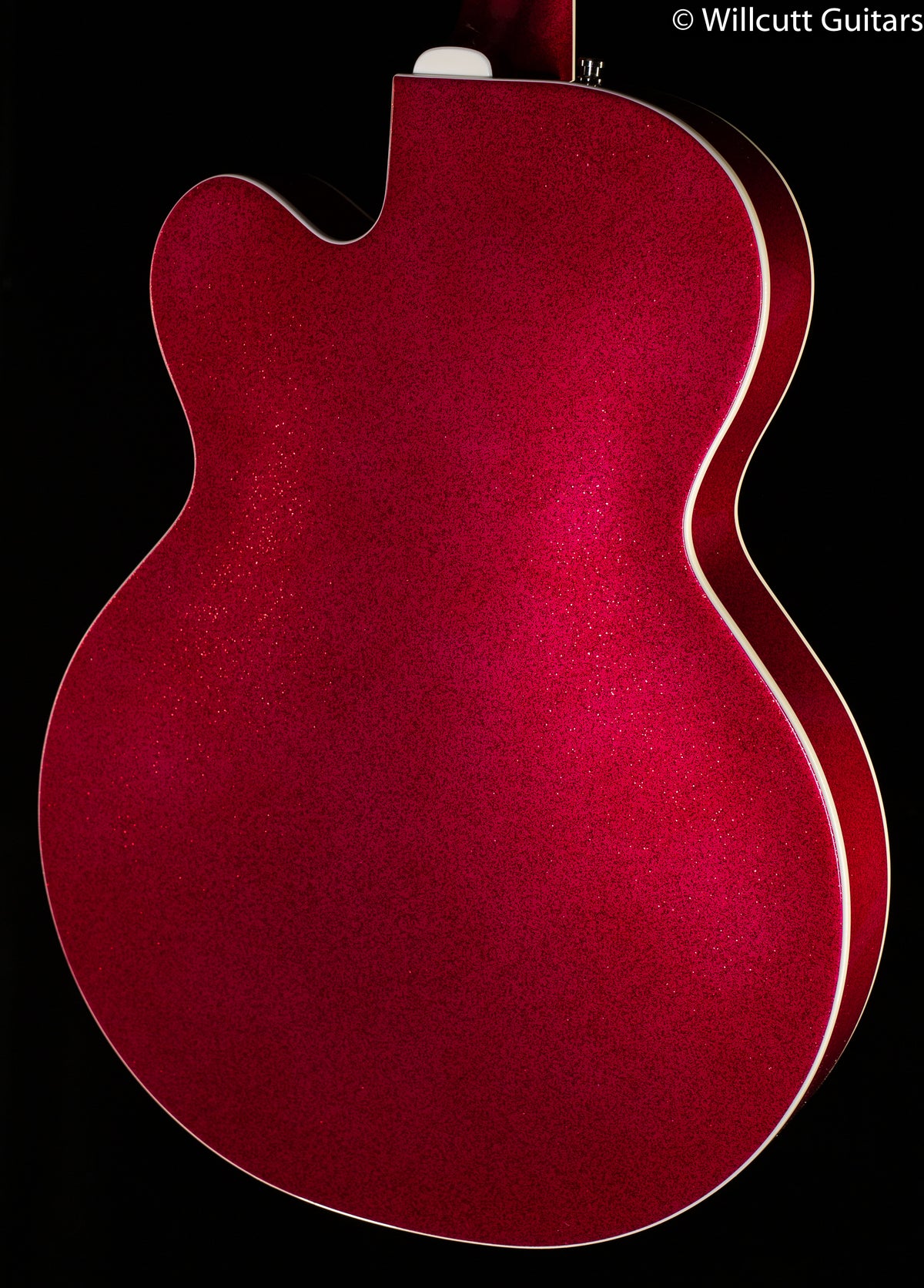 Gretsch G6120T-HR Brian Setzer Signature Hot Rod Hollow Body with Bigsby Magenta Sparkle Rosewood Fingerboard