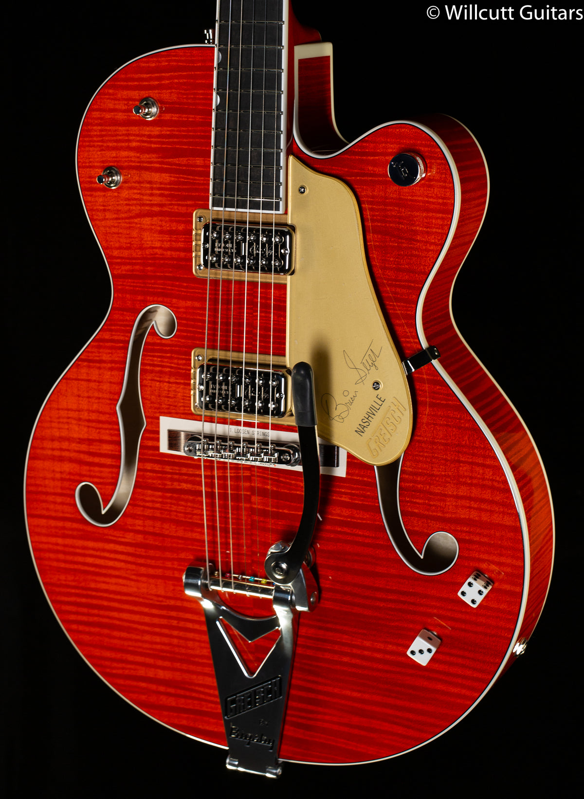 Gretsch G6120TFM-BSNV Brian Setzer Signature Nashville Hollow Body with Bigsby