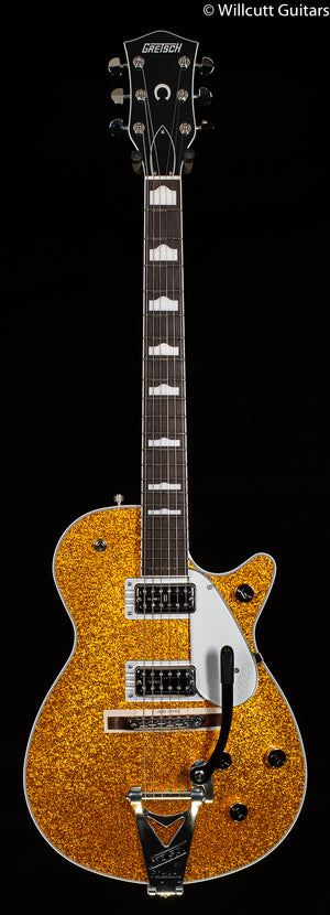 Gretsch G6129T-89 Vintage Select ‘89 Sparkle Jet™ with Bigsby®, Rosewood Fingerboard, Gold Sparkle