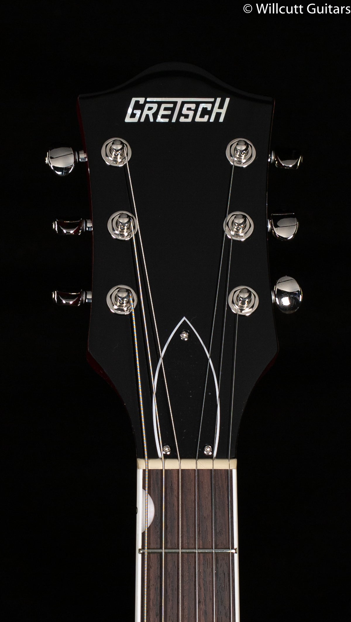 Gretsch G6119T-ET Players Edition Tennessee Rose™ Electrotone Hollow Body with String-Thru Bigsby®, Rosewood Fingerboard, Dark Cherry Stain (328)