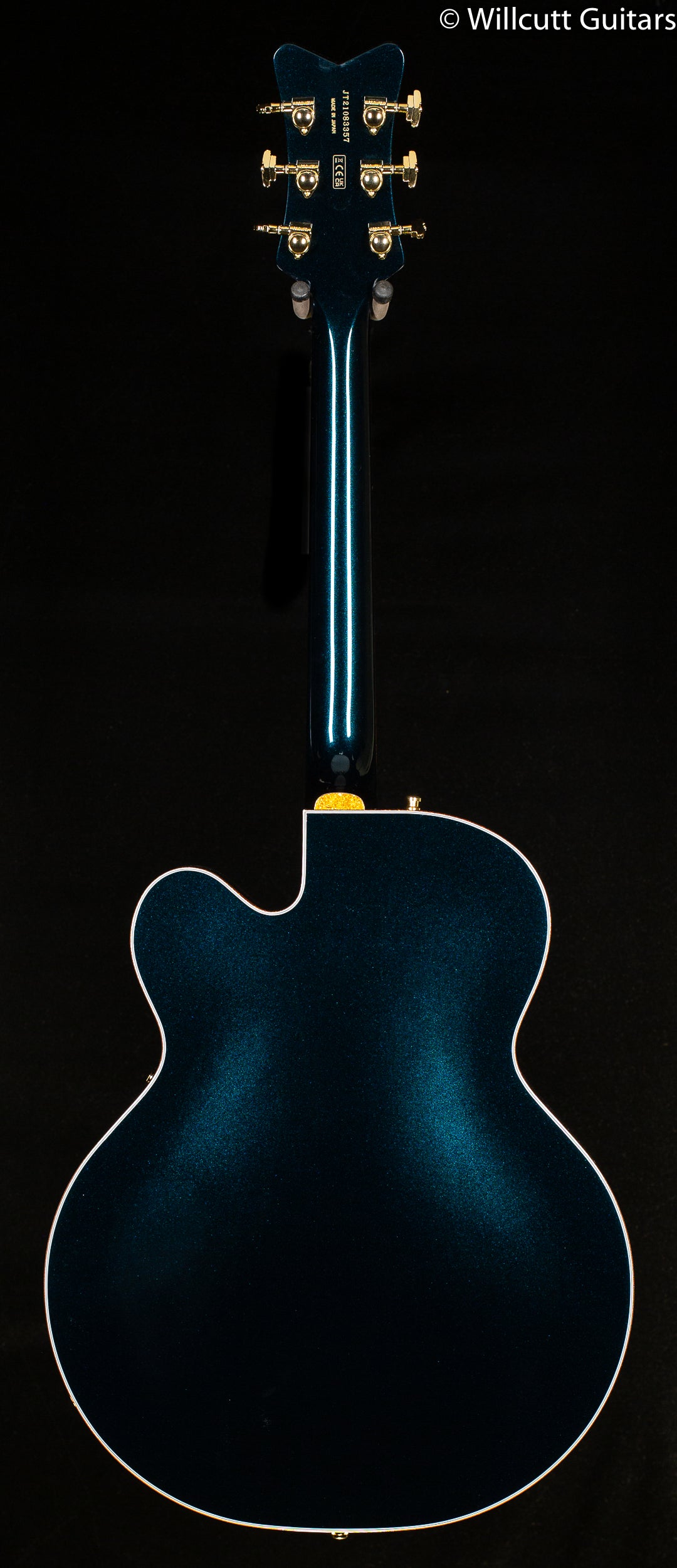 Gretsch G6136TG Players Edition Falcon Hollow Body with String-Thru Bigsby Midnight Sapphire