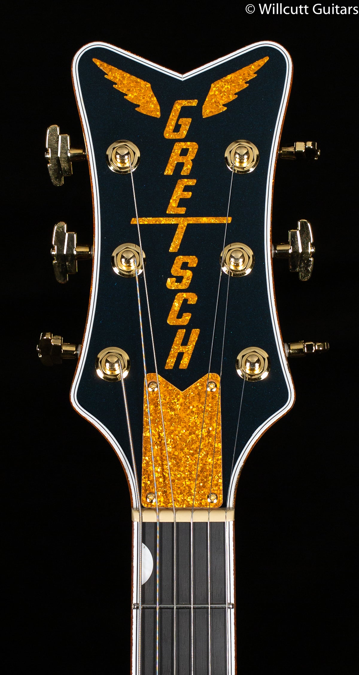 Gretsch G6136TG Players Edition Falcon Hollow Body with String-Thru Bigsby Midnight Sapphire