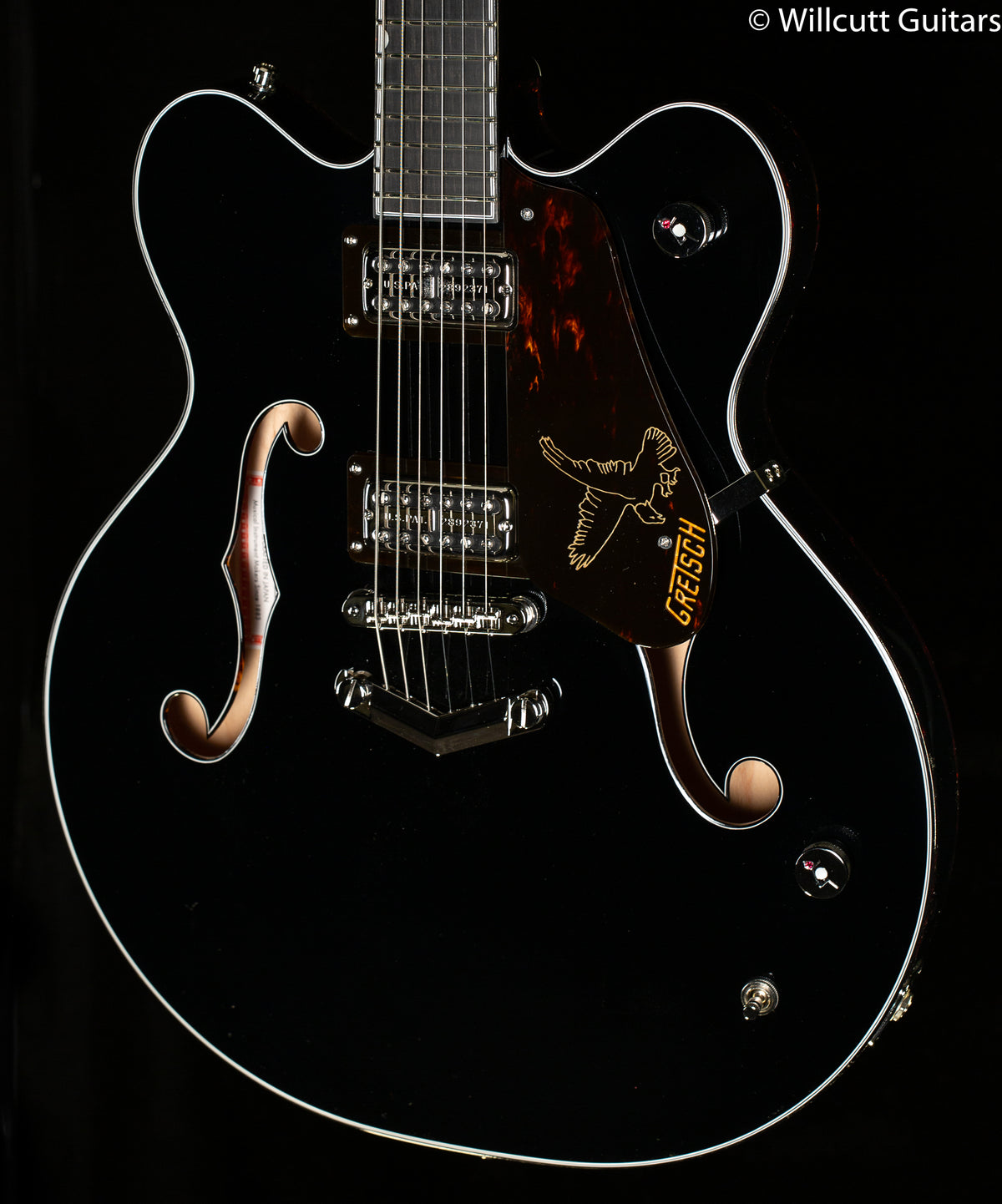 Gretsch G6636-RF Richard Fortus Signature Falcon Center Block with V-Stoptail Black