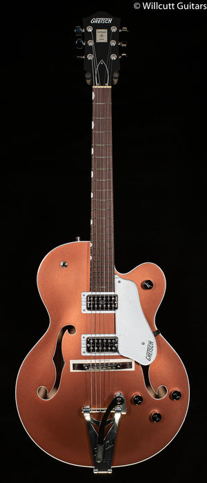 Gretsch G6118T Players Edition Anniversary Hollow Body with String-Thru Bigsby Two-Tone Copper