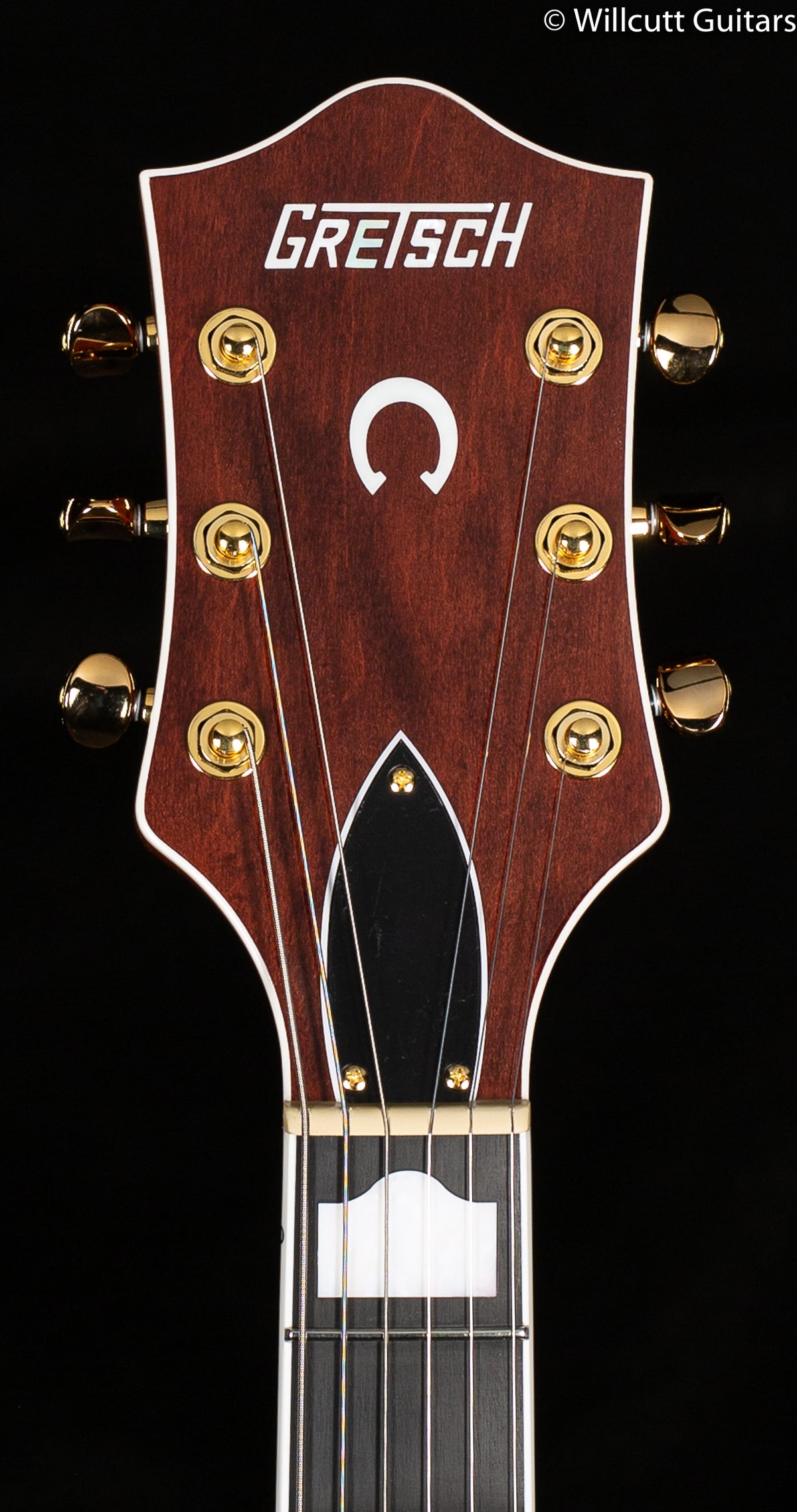 Gretsch G6120TG-DS Players Edition Nashville Hollow Body Single-Cut Bigsby Roundup Orange (478)