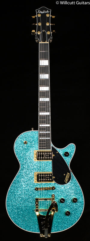 Gretsch G6229TG Limited Edition Players Edition Sparkle Jet BT with Bigsby Ocean Turquoise Spkl