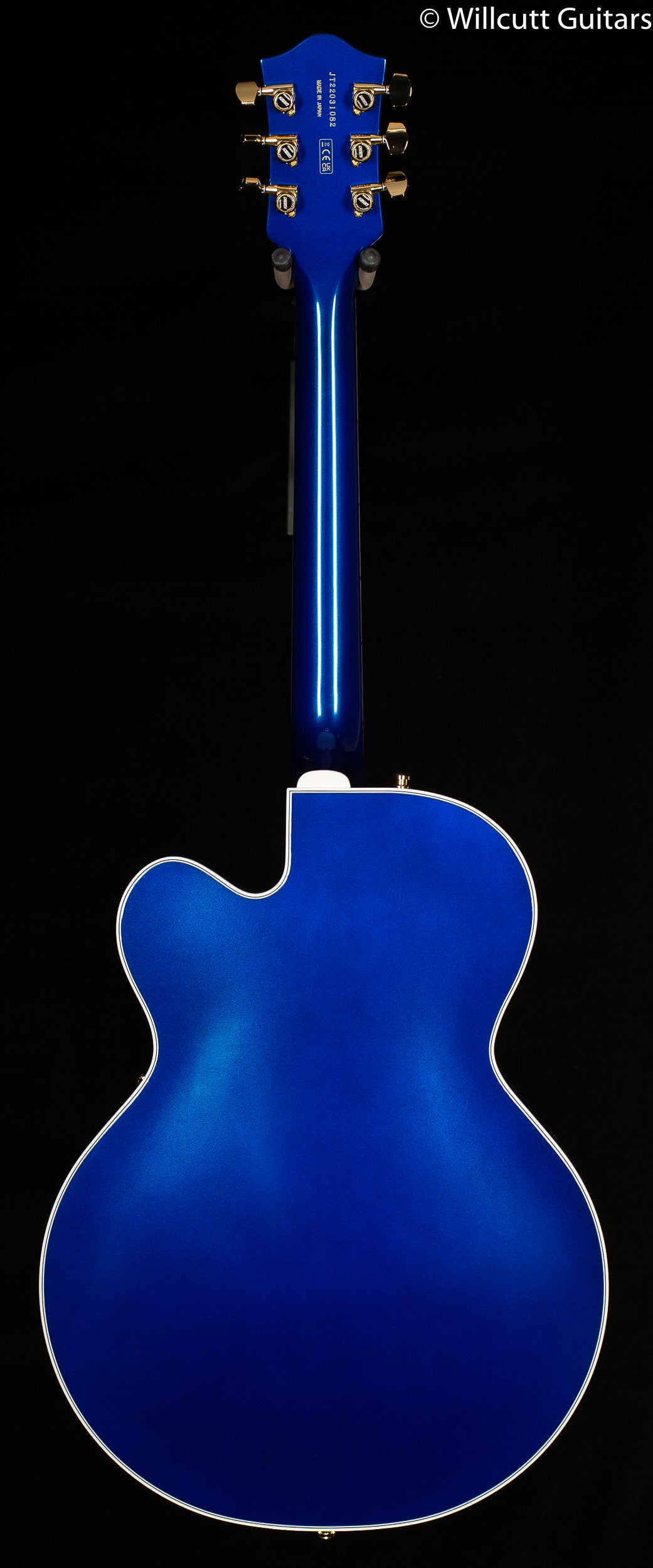 Gretsch G6120TG Players Edition Nashville Hollow Body Single-Cut Bigsby Azure Metallic (082)