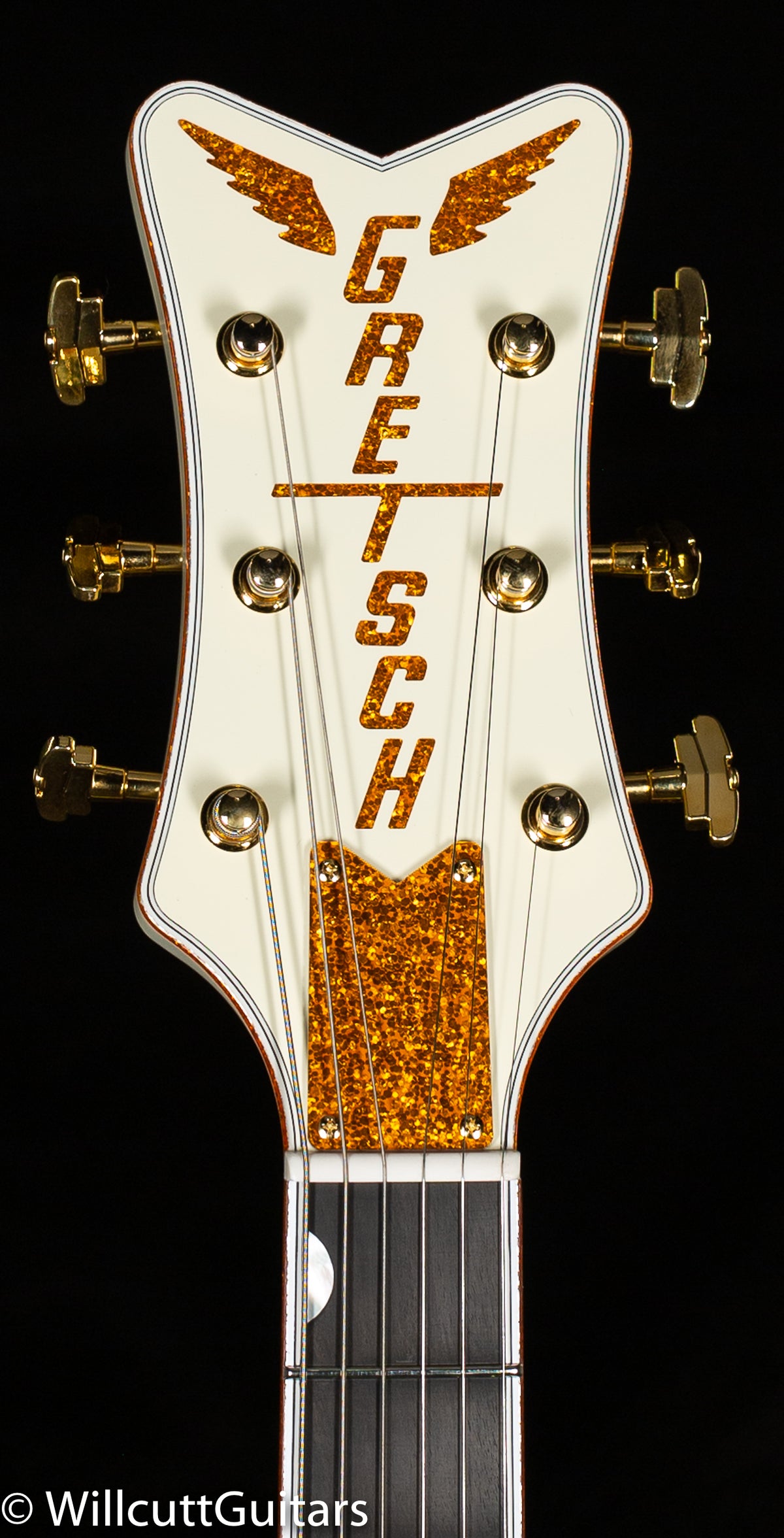 Gretsch G6134T-58 Vintage Select ’58 Penguin with Bigsby TV Jones Vintage White (237)