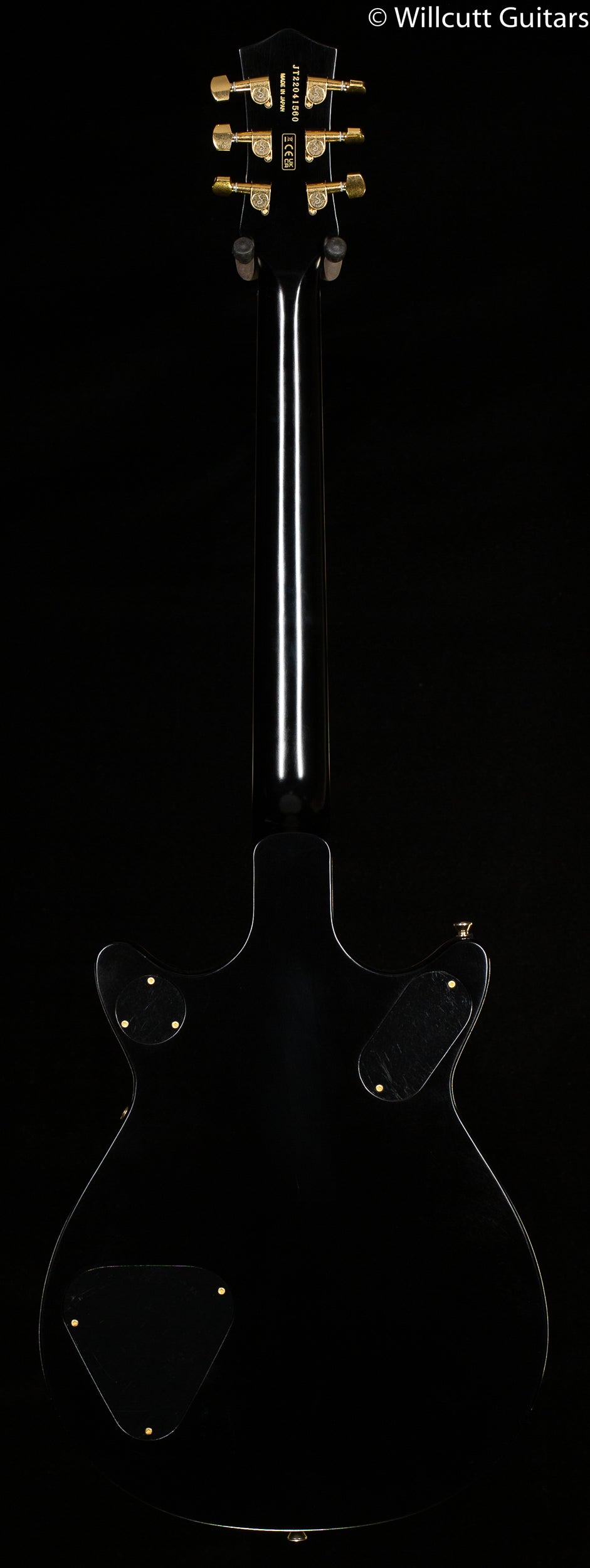 Gretsch G6131 Limited Edition Malcolm Young Signature Jet Ebony Fingerboard Vintage Firebird Red (560)