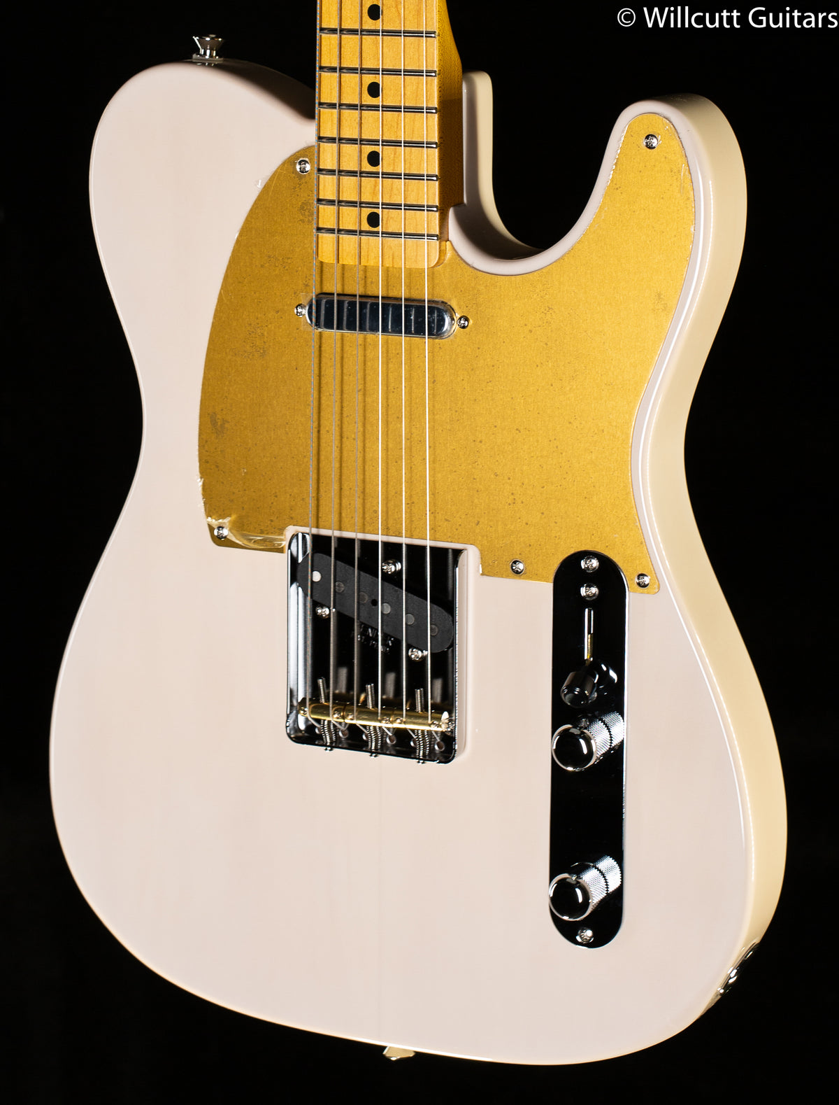 Fender JV Modified '50s Telecaster®, Maple Fingerboard, White Blonde