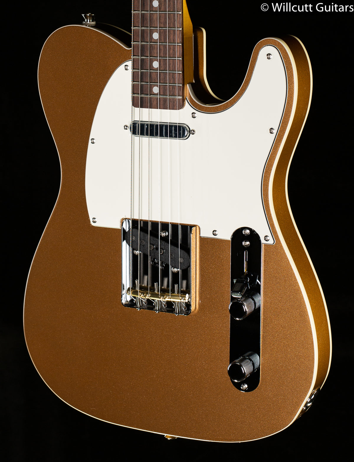 Fender JV Modified '60s Custom Telecaster Rosewood Fingerboard Firemist Gold
