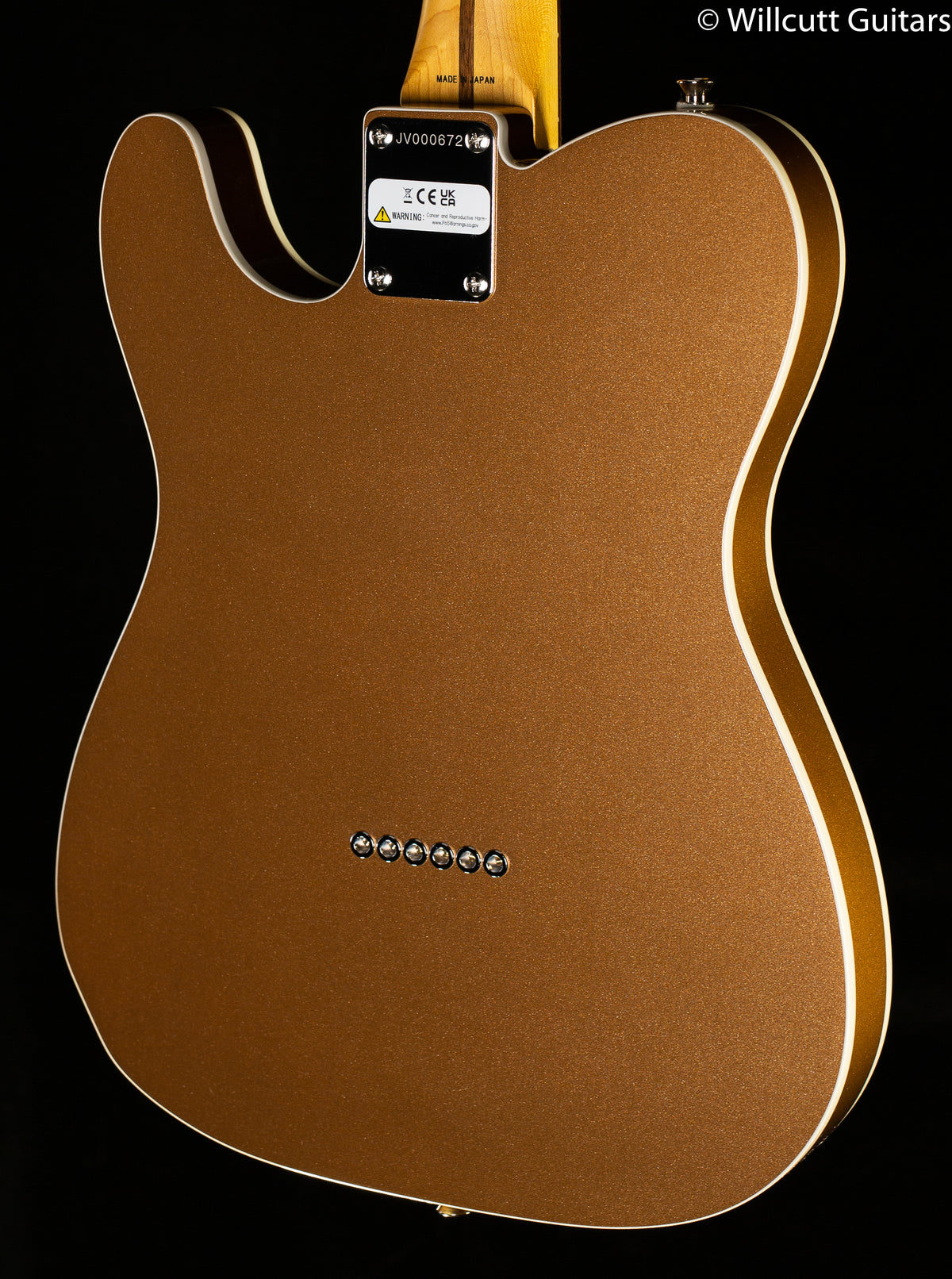 Fender JV Modified '60s Custom Telecaster Rosewood Fingerboard Firemist Gold