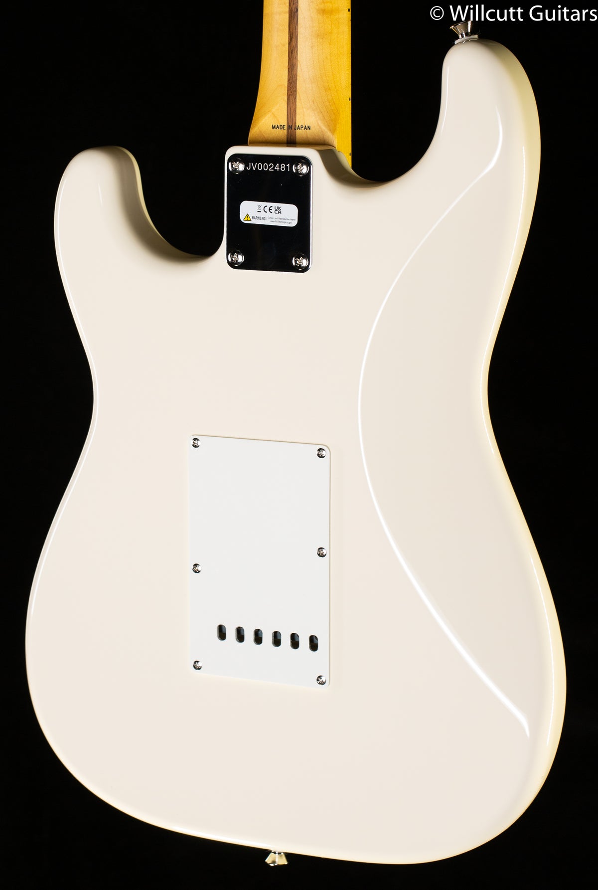 Fender JV Modified &#39;60s Stratocaster Maple Fingerboard Olympic White