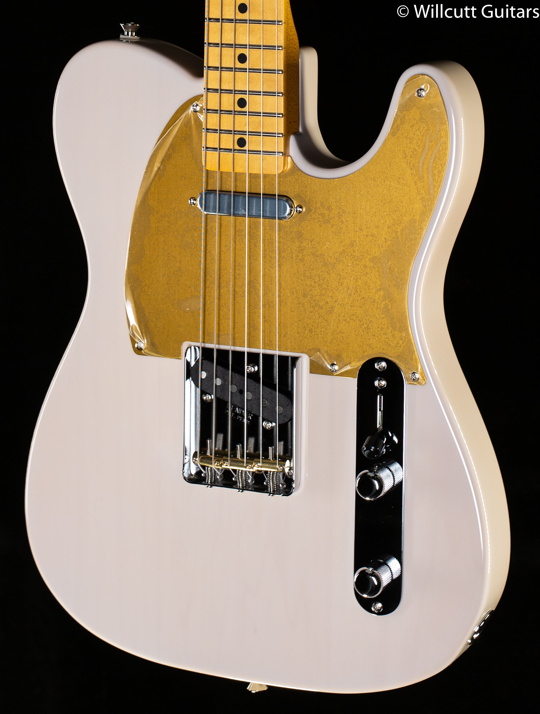 Fender JV Modified '50s Telecaster, Maple Fingerboard, White 