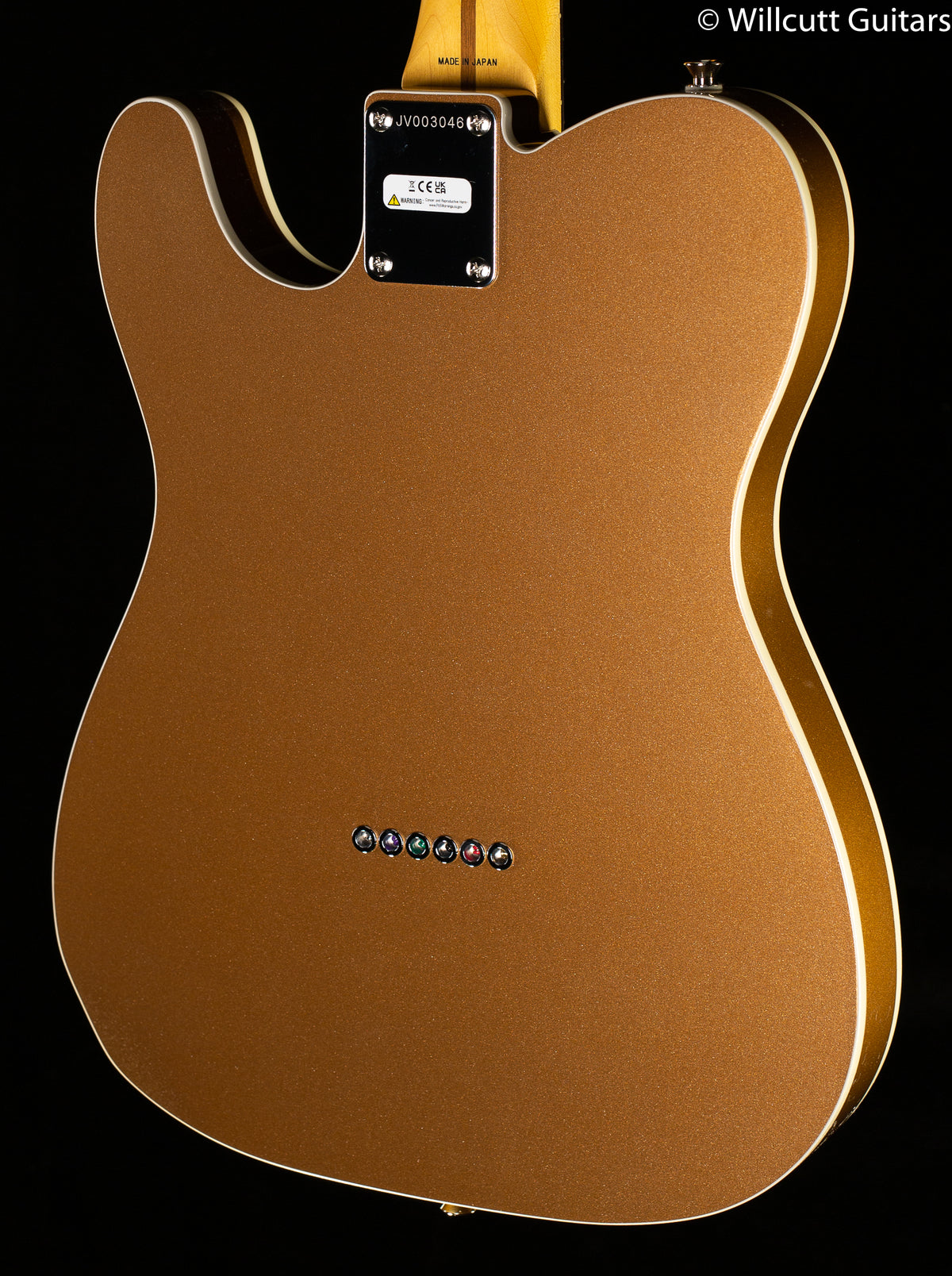 Fender JV Modified '60s Custom Telecaster Rosewood Fingerboard Firemist Gold (046)