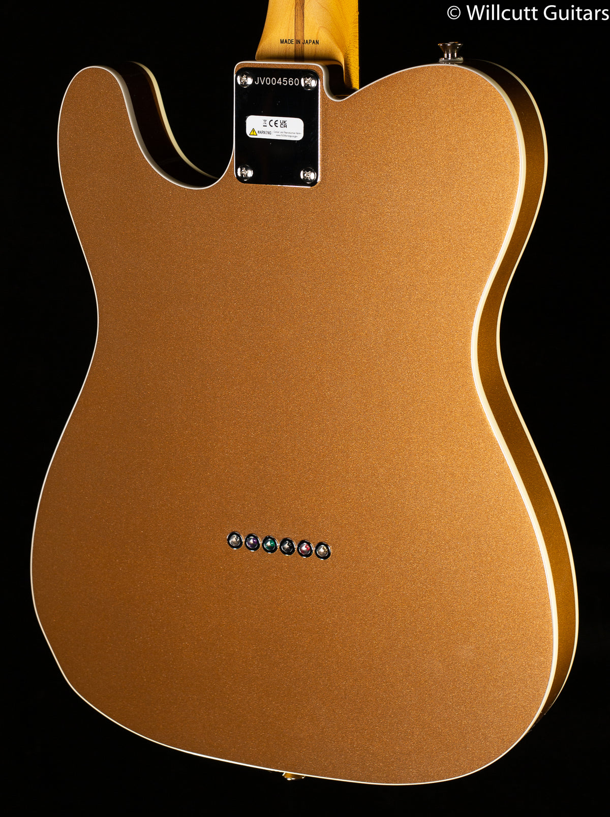 Fender JV Modified '60s Custom Telecaster Rosewood Fingerboard Firemist Gold (560)