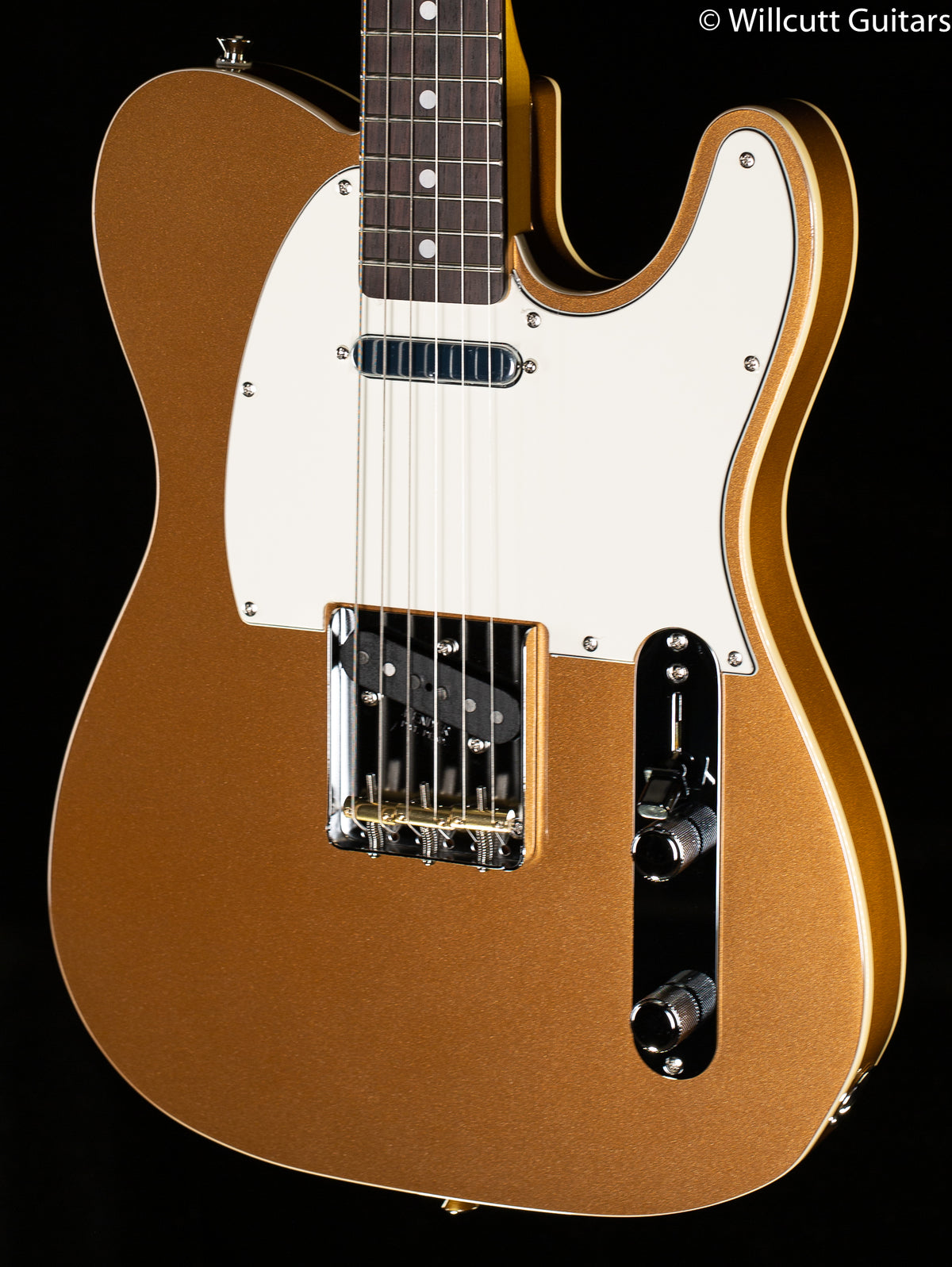 Fender JV Modified '60s Custom Telecaster Rosewood Fingerboard Firemist Gold (870)