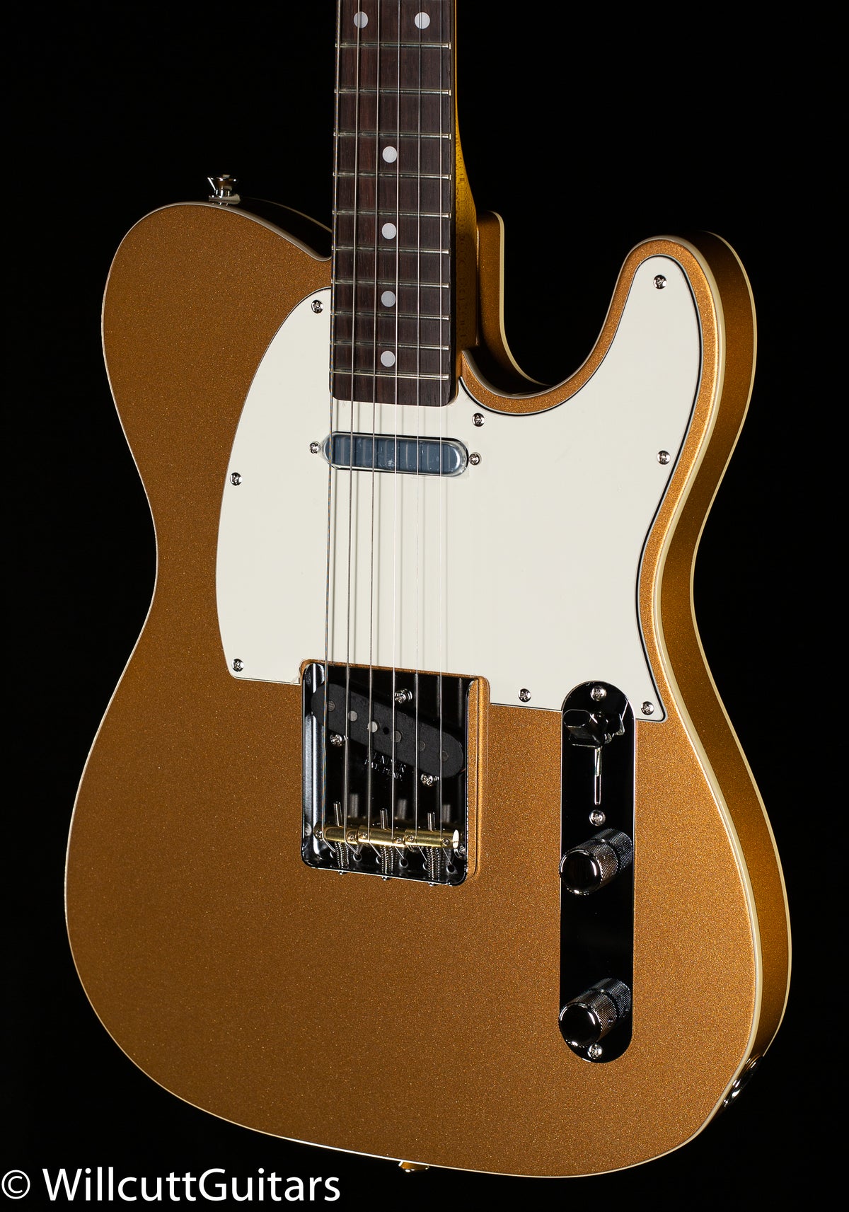Fender JV Modified '60s Custom Telecaster Rosewood Fingerboard Firemist Gold (395)