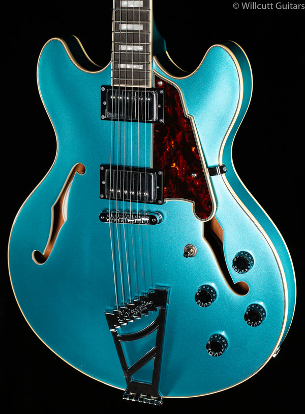 D'Angelico Premier mini DC オーシャンターコイズ D'Angelico Premier DC Ocean Turquoise - Willcutt Guitars