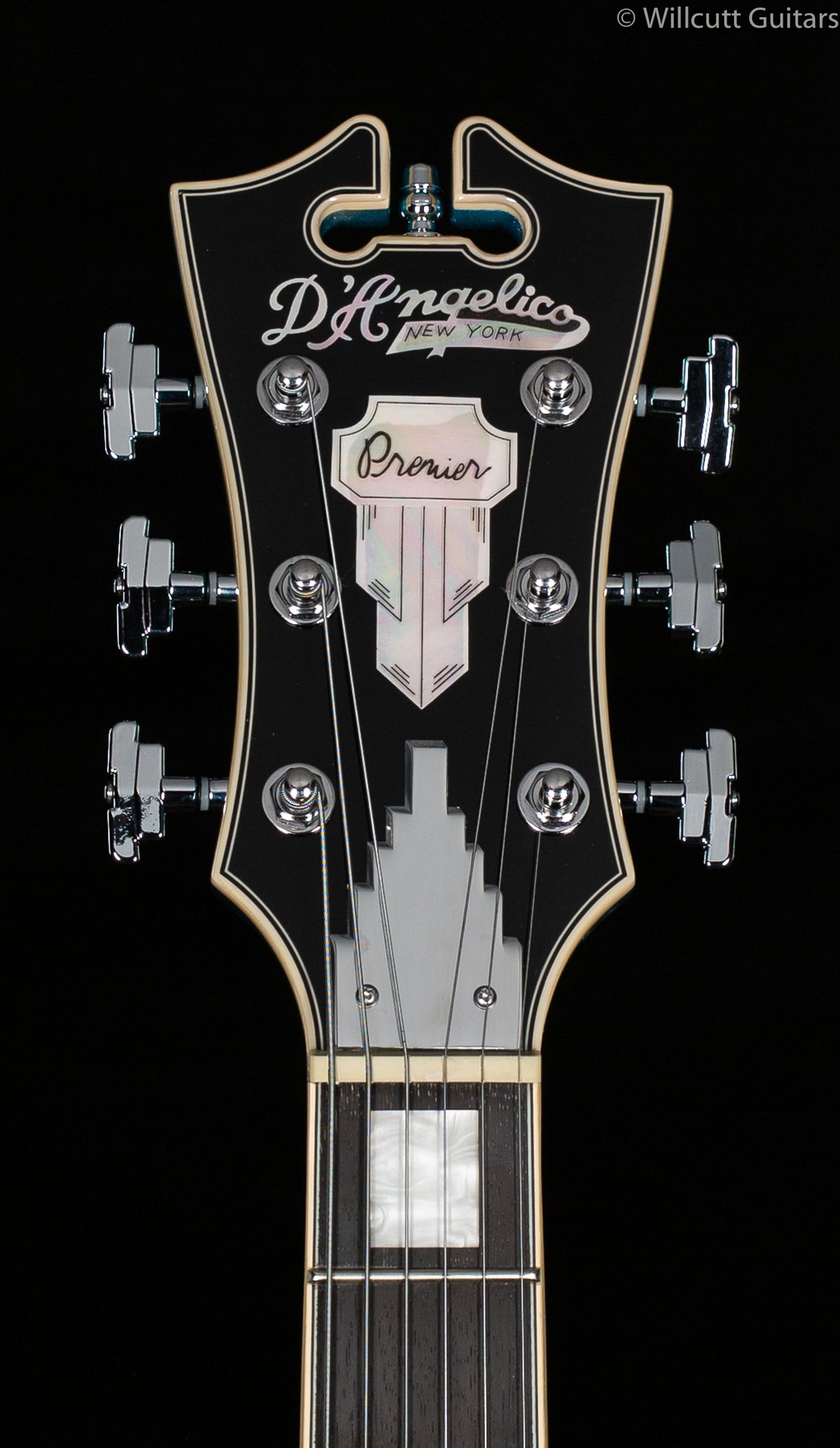 D&#39;Angelico Premier DC Ocean Turquoise